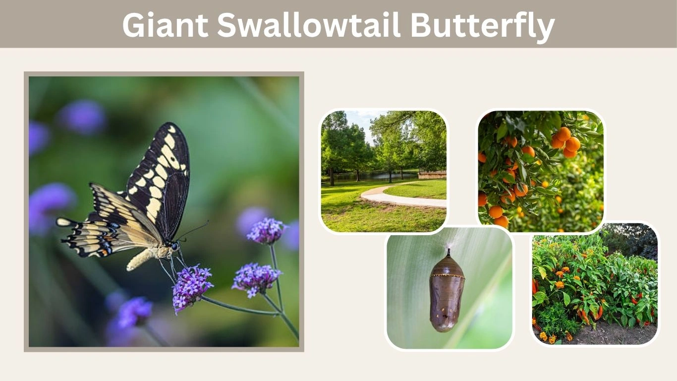 Giant Swallowtail Butterfly: Size, Habitat, Identification & Life Cycle