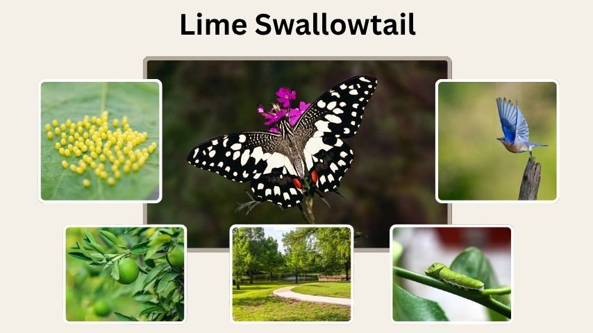 Lime Swallowtail Identification, Life Cycle & Habitat Guide