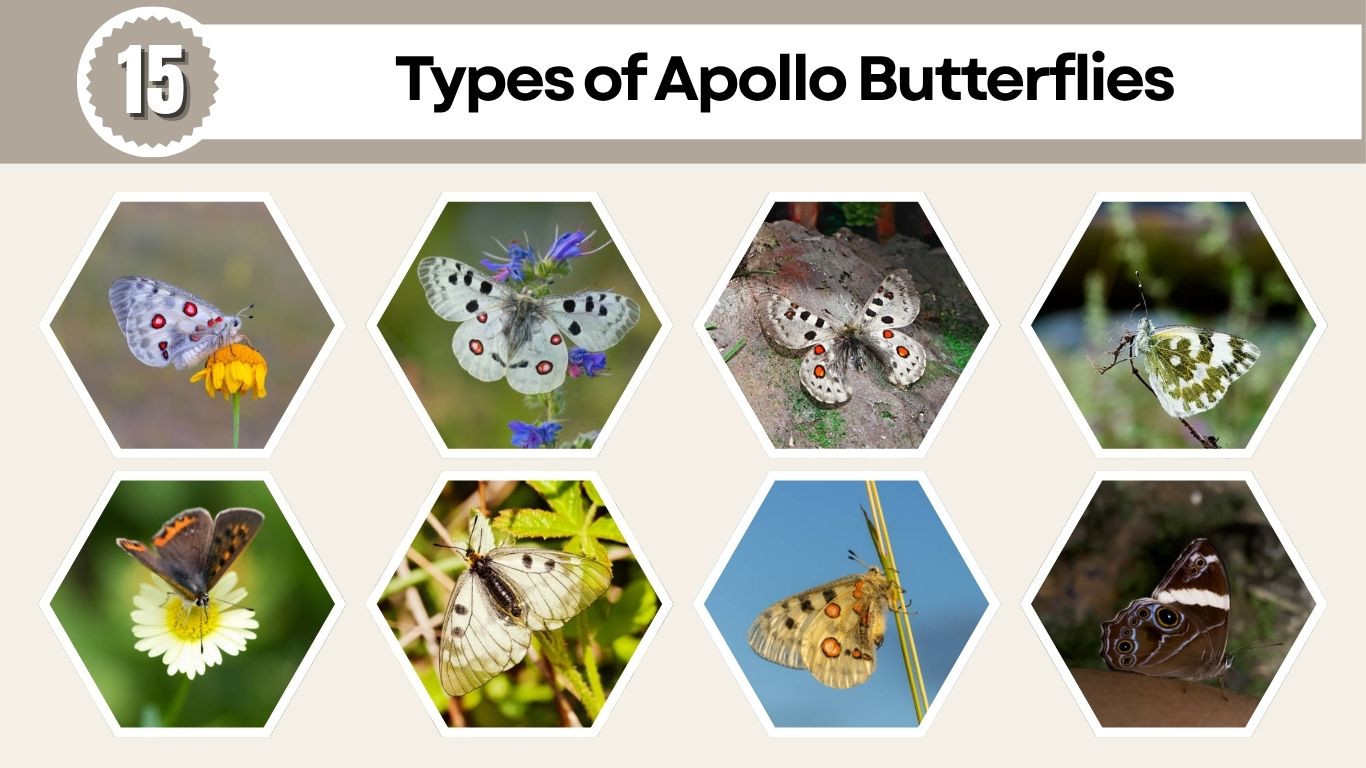 15 Types of Apollo Butterflies: Identification with Pictures