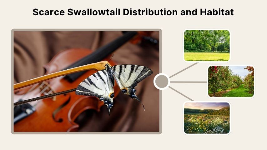 Scarce Swallowtail Distribution and Habitat