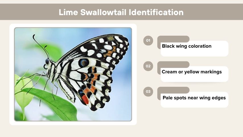 Lime Swallowtail Identification