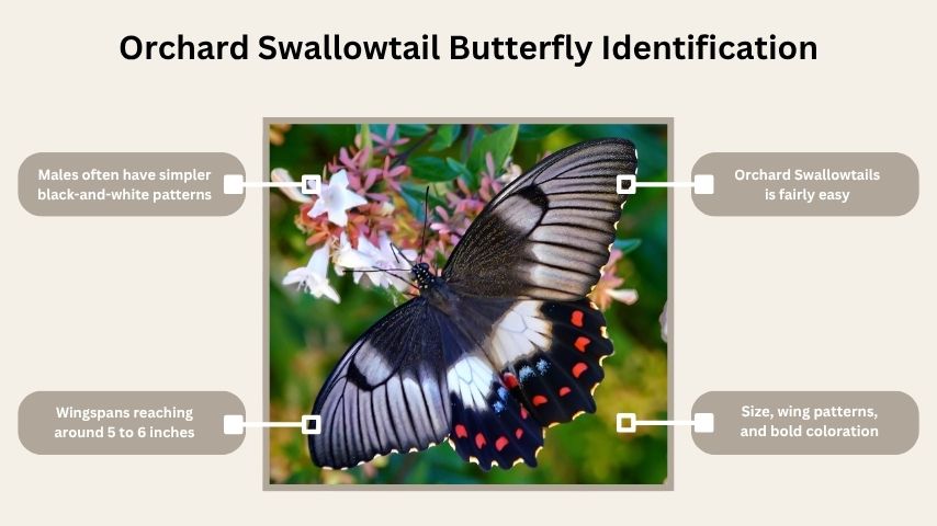 Orchard Swallowtail Butterfly Identification