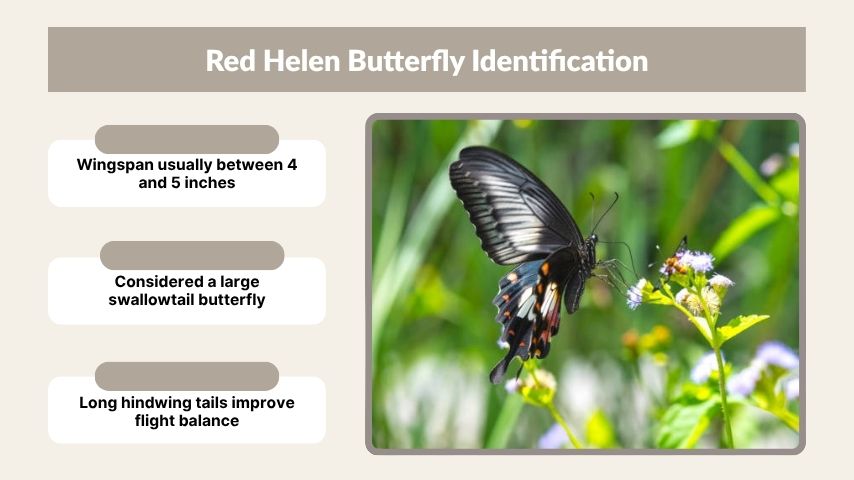 Red Helen Butterfly Identification