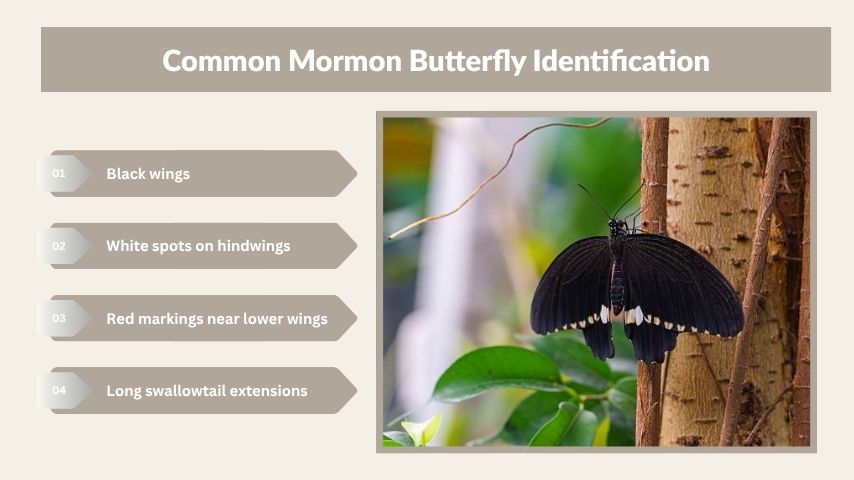 Common Mormon Butterfly Identification
