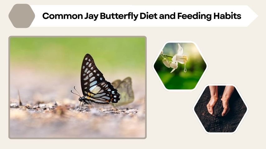 Common Jay Butterfly Diet and Feeding Habits