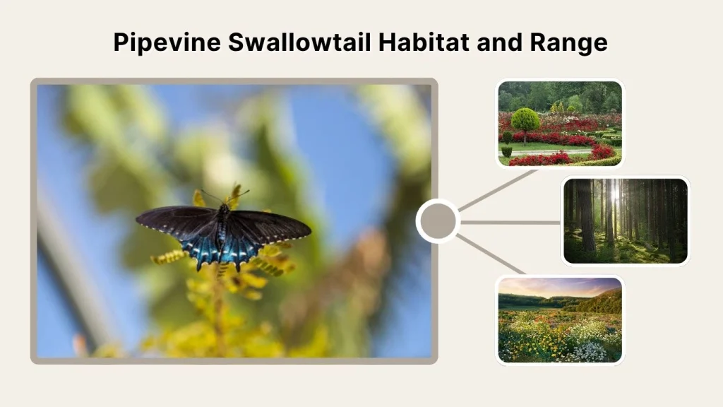 Pipevine Swallowtail Habitat and Range