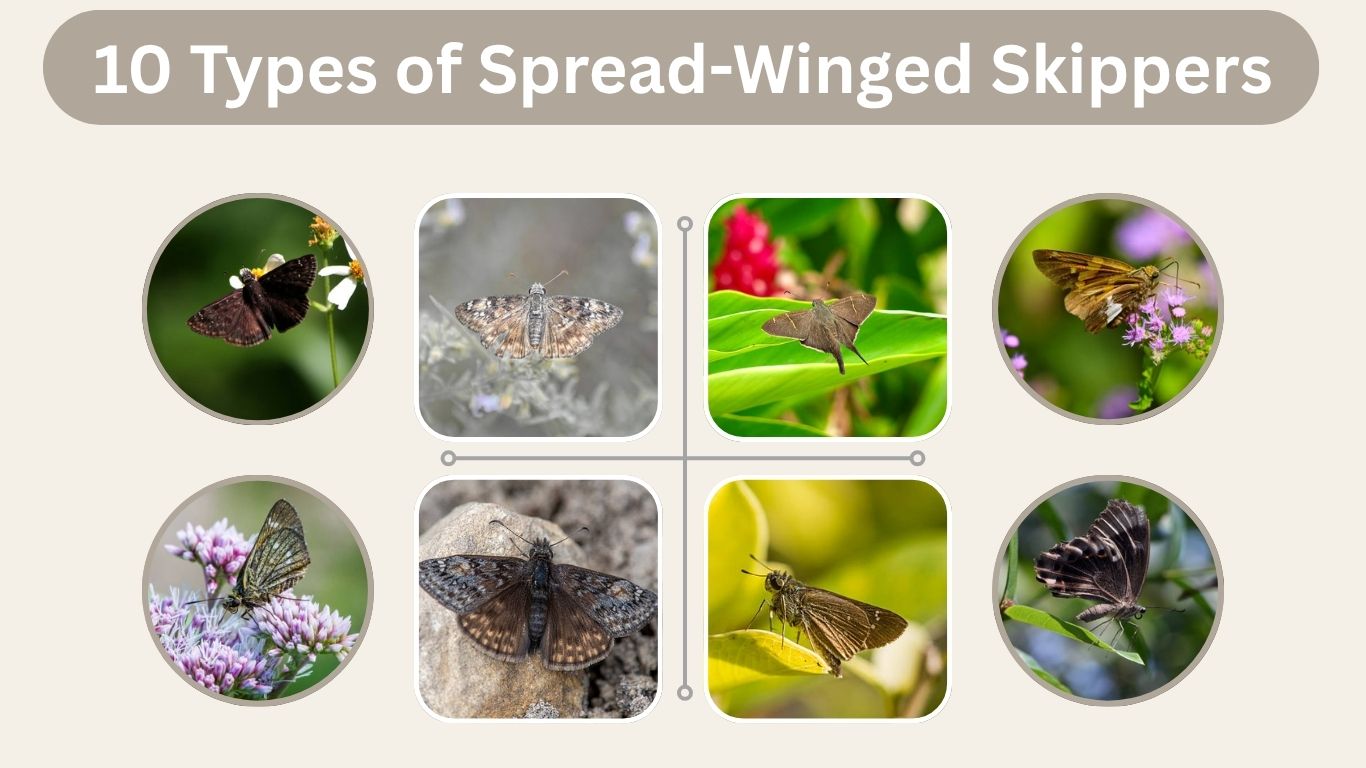 10 Types of Spread-Winged Skippers With Pictures