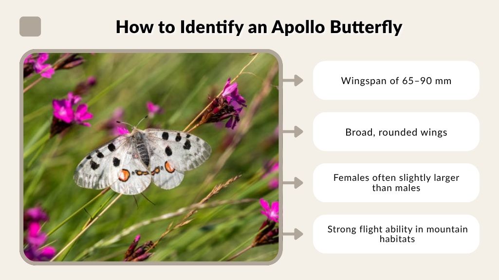 How to Identify an Apollo Butterfly