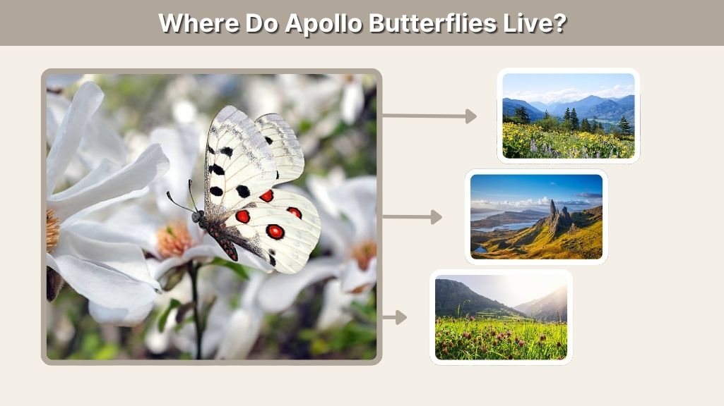 Where Do Apollo Butterflies Live?