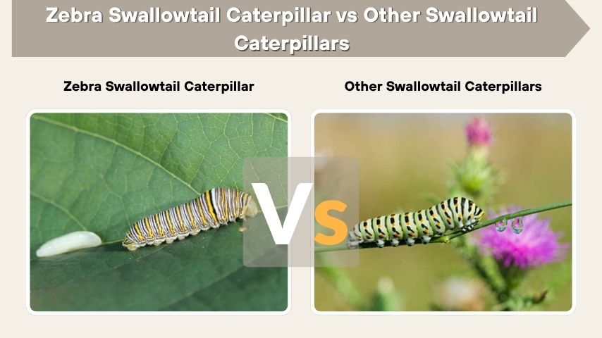 Zebra Swallowtail Caterpillar vs Other Swallowtail Caterpillars