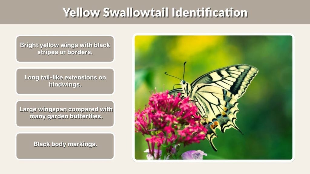 Yellow Swallowtail Identification