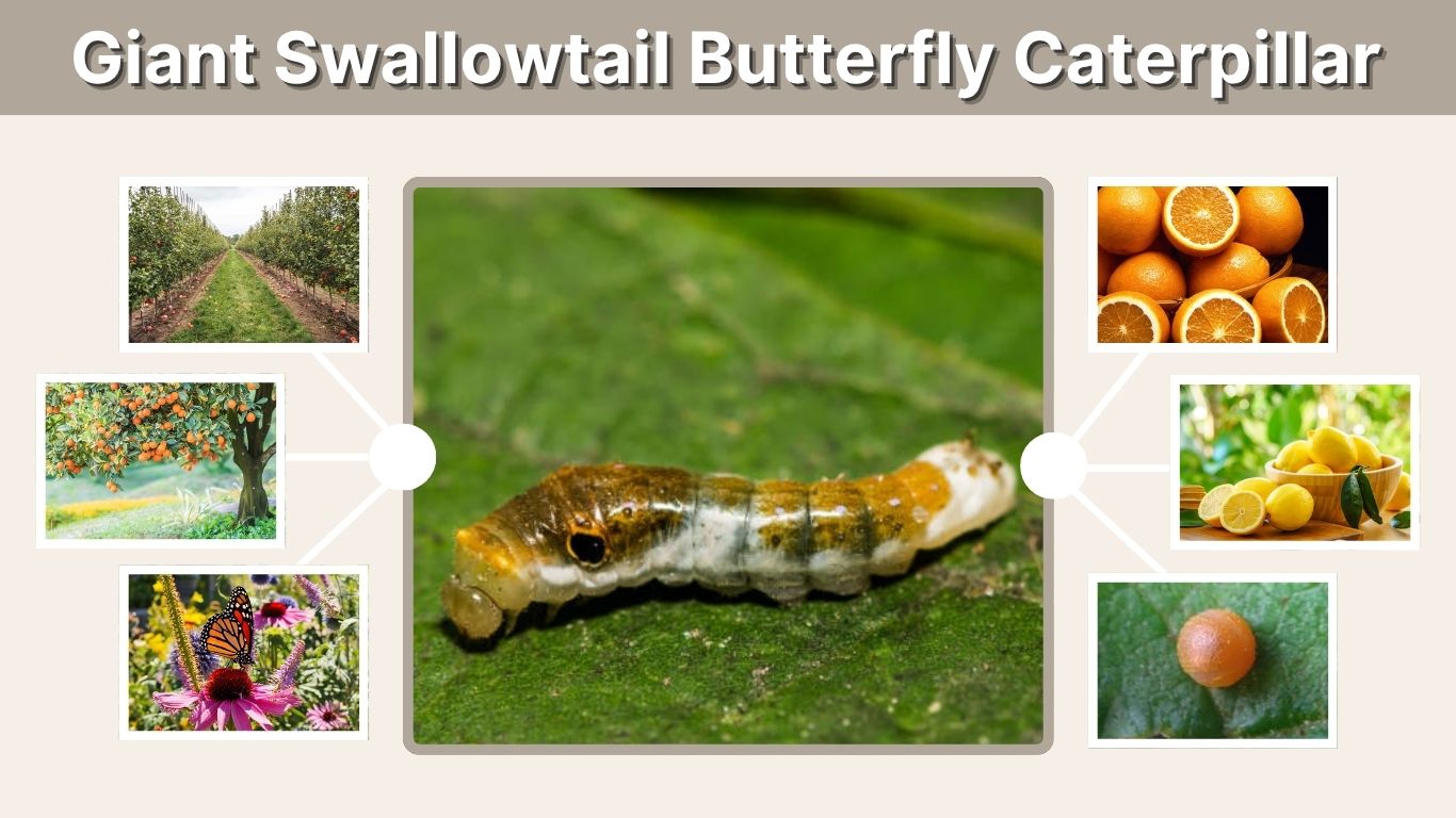 Giant Swallowtail Butterfly Caterpillar: Id and Life Cycle