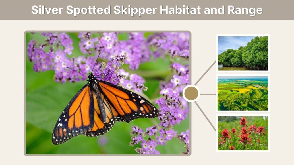 Silver Spotted Skipper Habitat and Range