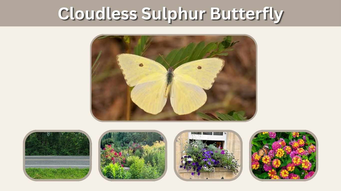 Cloudless Sulphur Butterfly: Identification and Life Cycle