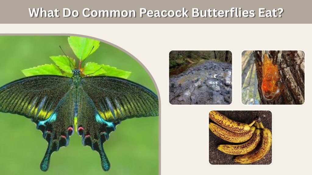 What Do Common Peacock Butterflies Eat?