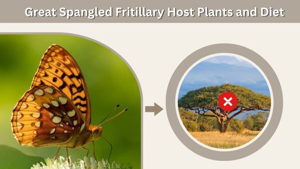 Great Spangled Fritillary Host Plants and Diet