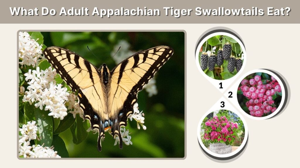 What Do Adult Appalachian Tiger Swallowtails Eat?