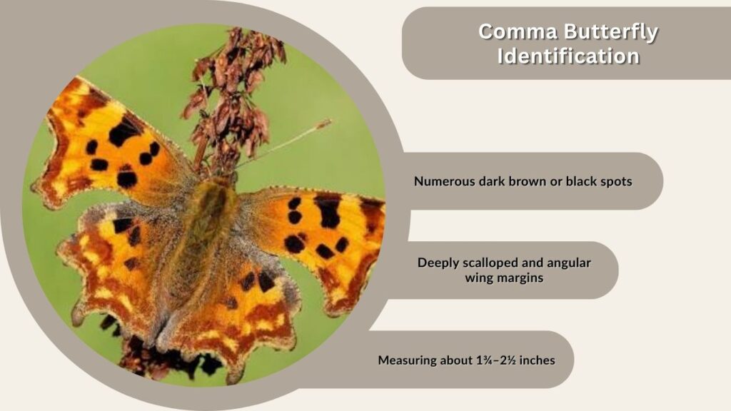 Comma Butterfly Identification