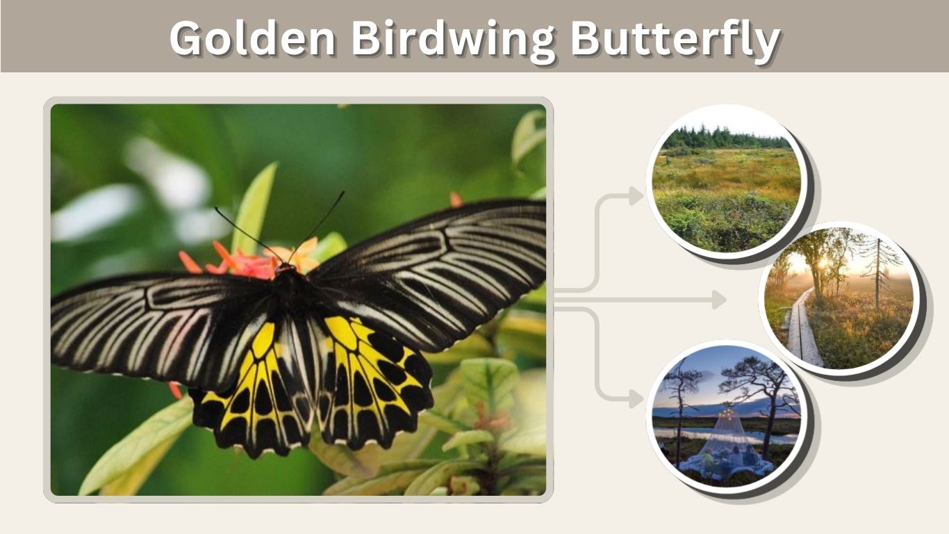 Golden Birdwing Butterfly: Size, Caterpillar & Facts