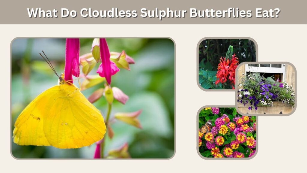 What Do Cloudless Sulphur Butterflies Eat?