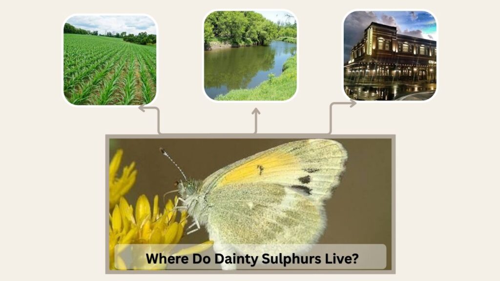 Where Do Dainty Sulphurs Live?