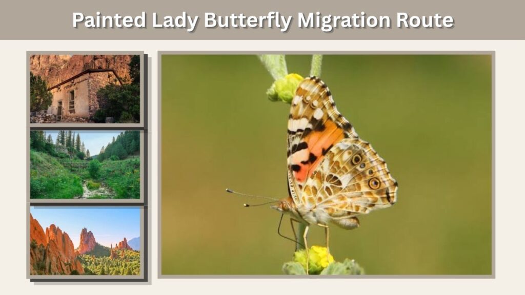 Painted Lady Butterfly Migration Route