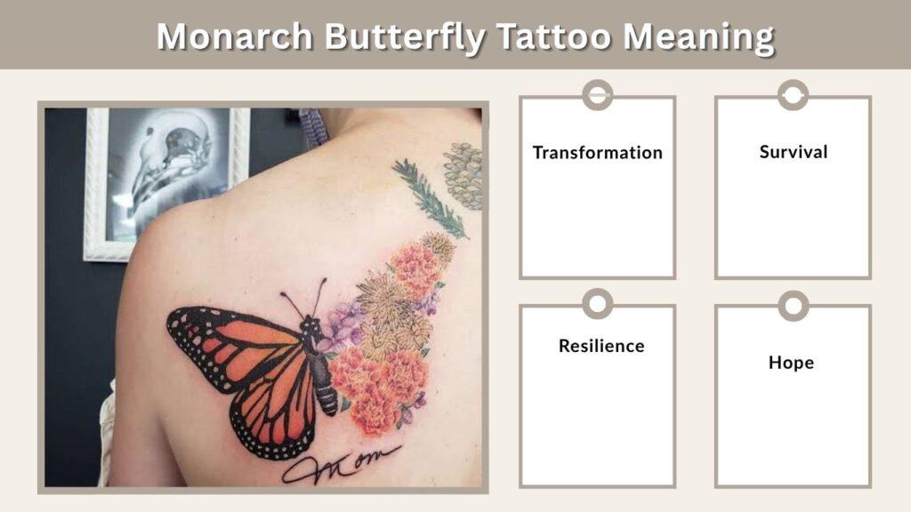 Monarch Butterfly Tattoo Meaning