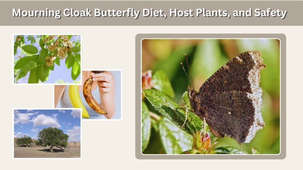 Mourning Cloak Butterfly Diet, Host Plants, and Safety